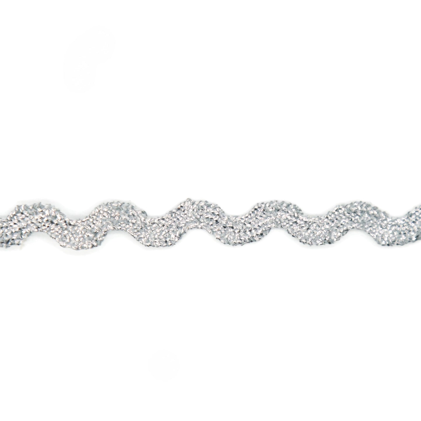 Glitter RIC Rac Trim - 5/8 Inch (15mm) - 5 Yards - Wave Bending Fringe Trim Glitter Lace Ribbon RIC Rac Trim for Sewing Clothes Gift Wrapping Home Party Decoration GL0105