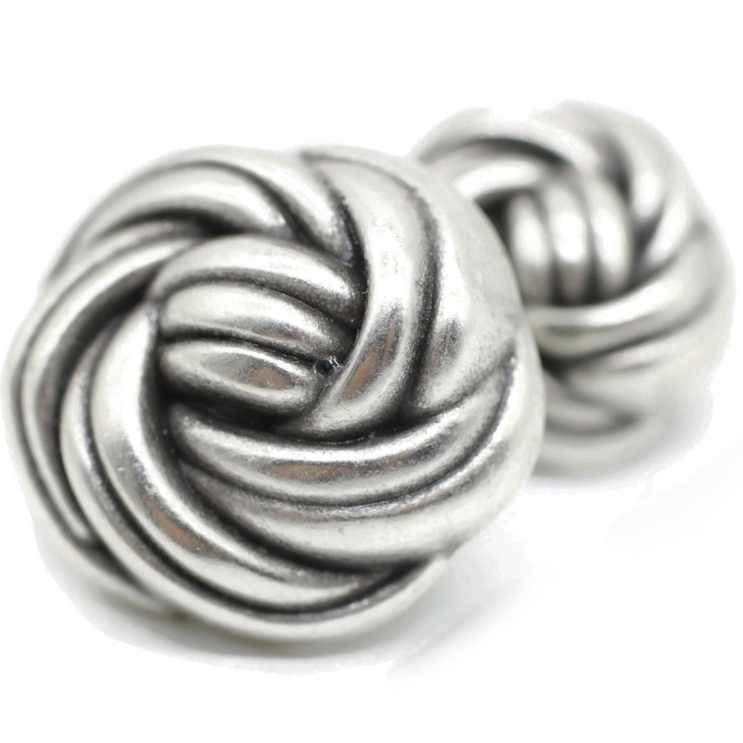 Floral Bronze Metal Shank Buttons - 12 Pcs - 3 Size Options - Luxury Floral Round Wave Metal Shank Buttons for Men Women Blazer Coat Uniform Shirt Suit and Jacket Sewing Craft DIY N19003