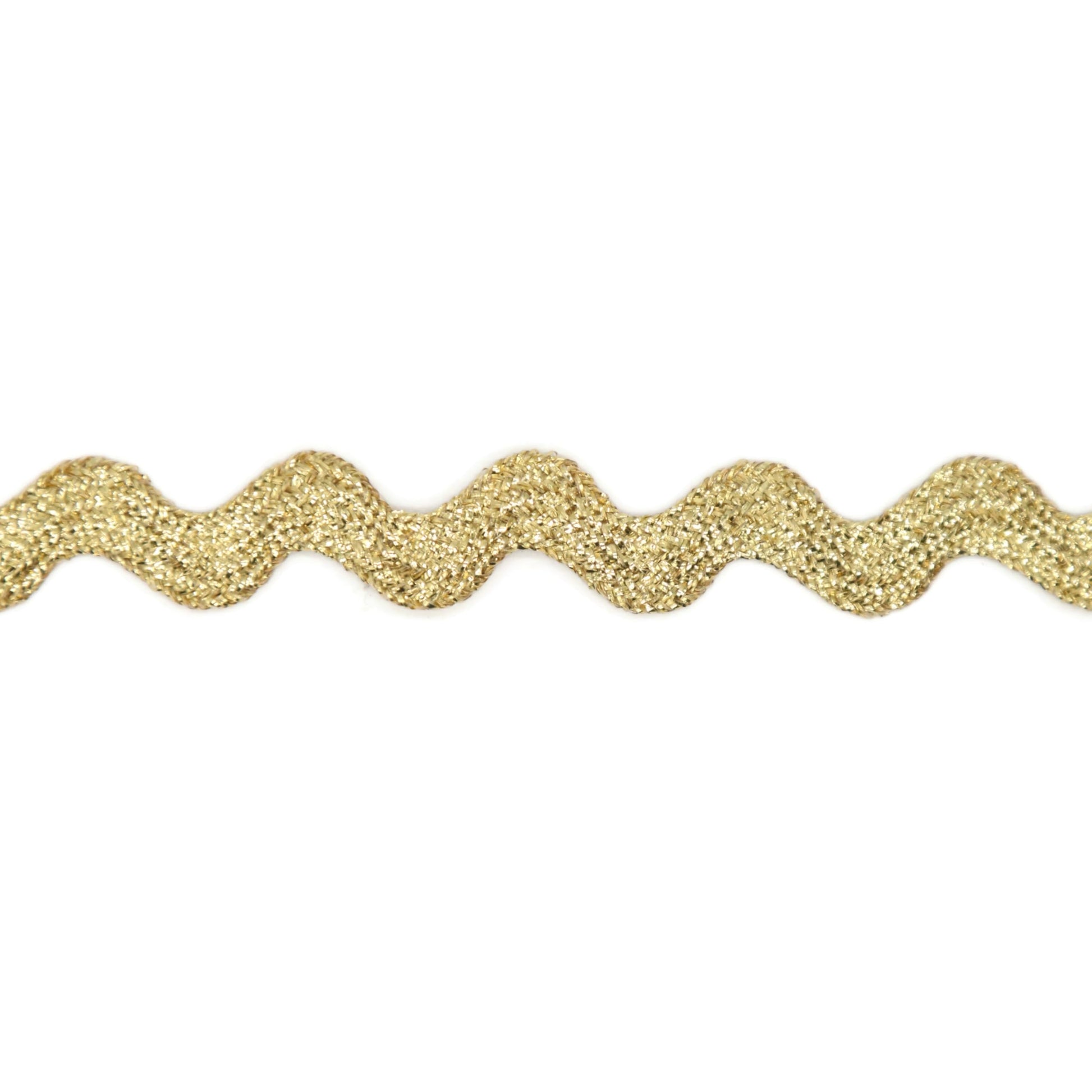 Glitter RIC Rac Trim - 5/8 Inch (15mm) - 5 Yards - Silver Wave Bending Fringe Trim Glitter Lace Ribbon RIC Rac Trim for Sewing Clothes Gift Wrapping Home Party Decoration GL0205