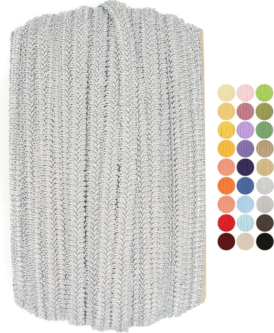 Braided Gimp Braid Trim - 10 Yards - 31+ Colors - Upholstery lace Braided Gimp Cord Trim Scroll Braid Trim Turkish Trim for Costumes Home Decor Upholstery Craft Sewing DIY GT27950